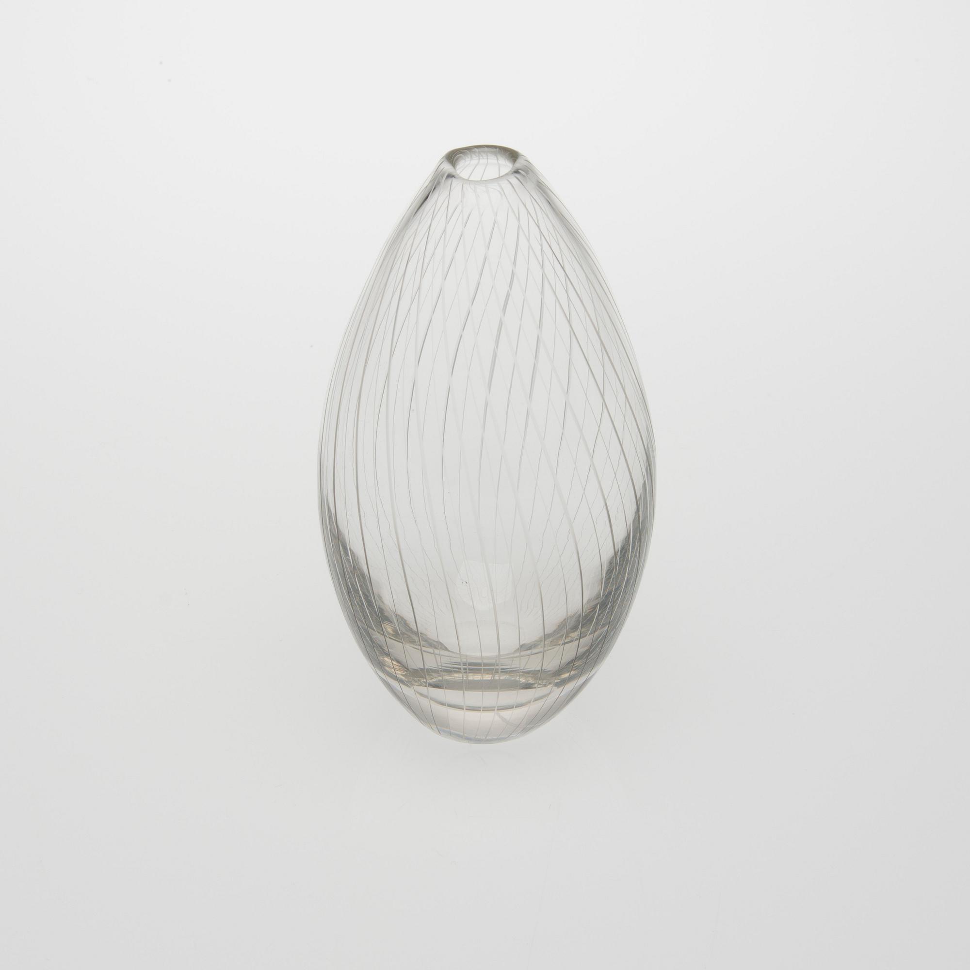 VAS, glas, signerad Tapio Wirkkala Iittala -54.