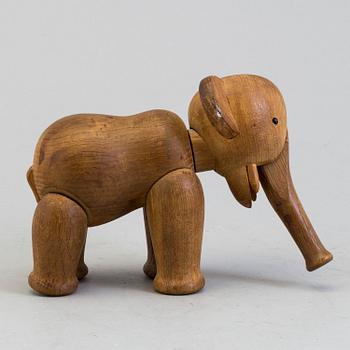 A wooden elephant design KAY BOJESEN, Denmark.