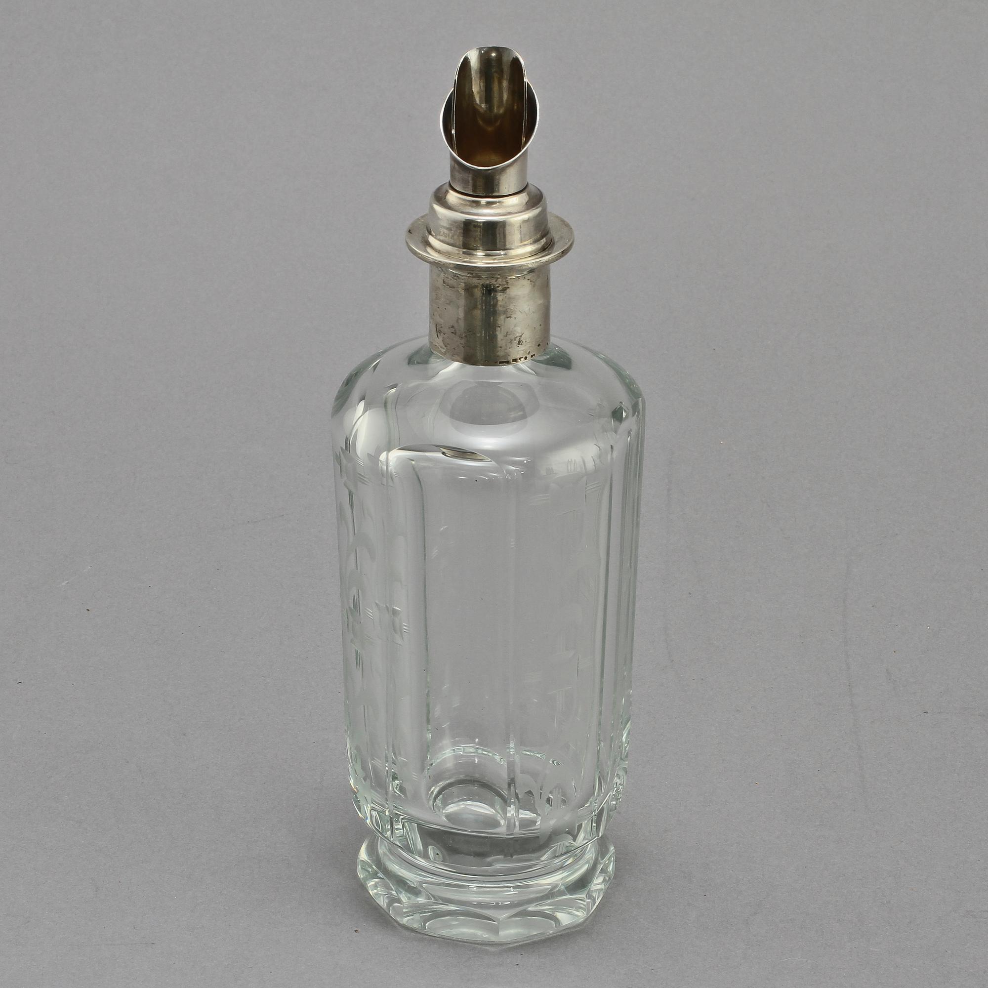 KARAFF, glas och silver, Gustav Dahlgren & Co, Malmö, 1950.