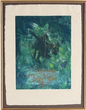 Roberto Matta, 10 st, akvatintetsningar på japanpapper, signerade och numrerade 68/100.