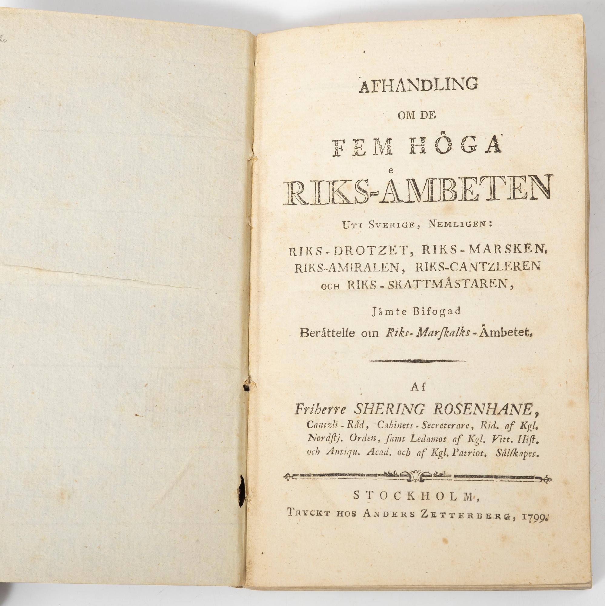 Historia 1757-1818.