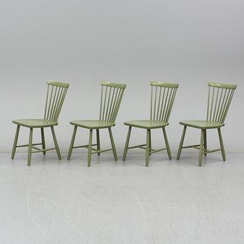 Four 'Lilla Åland' chairs by Carl Malmsten.