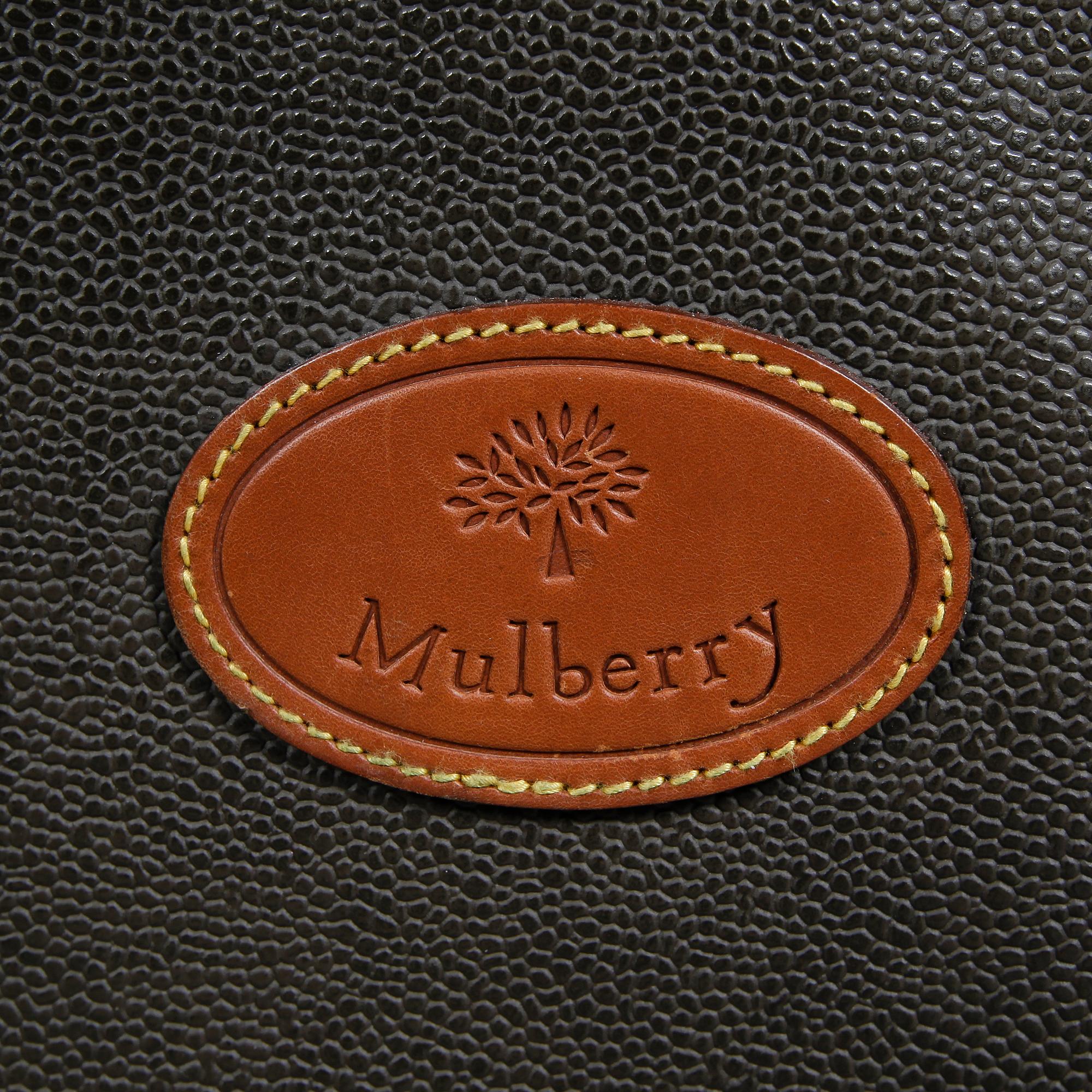 RESVÄSKA, Mulberry, skinn.