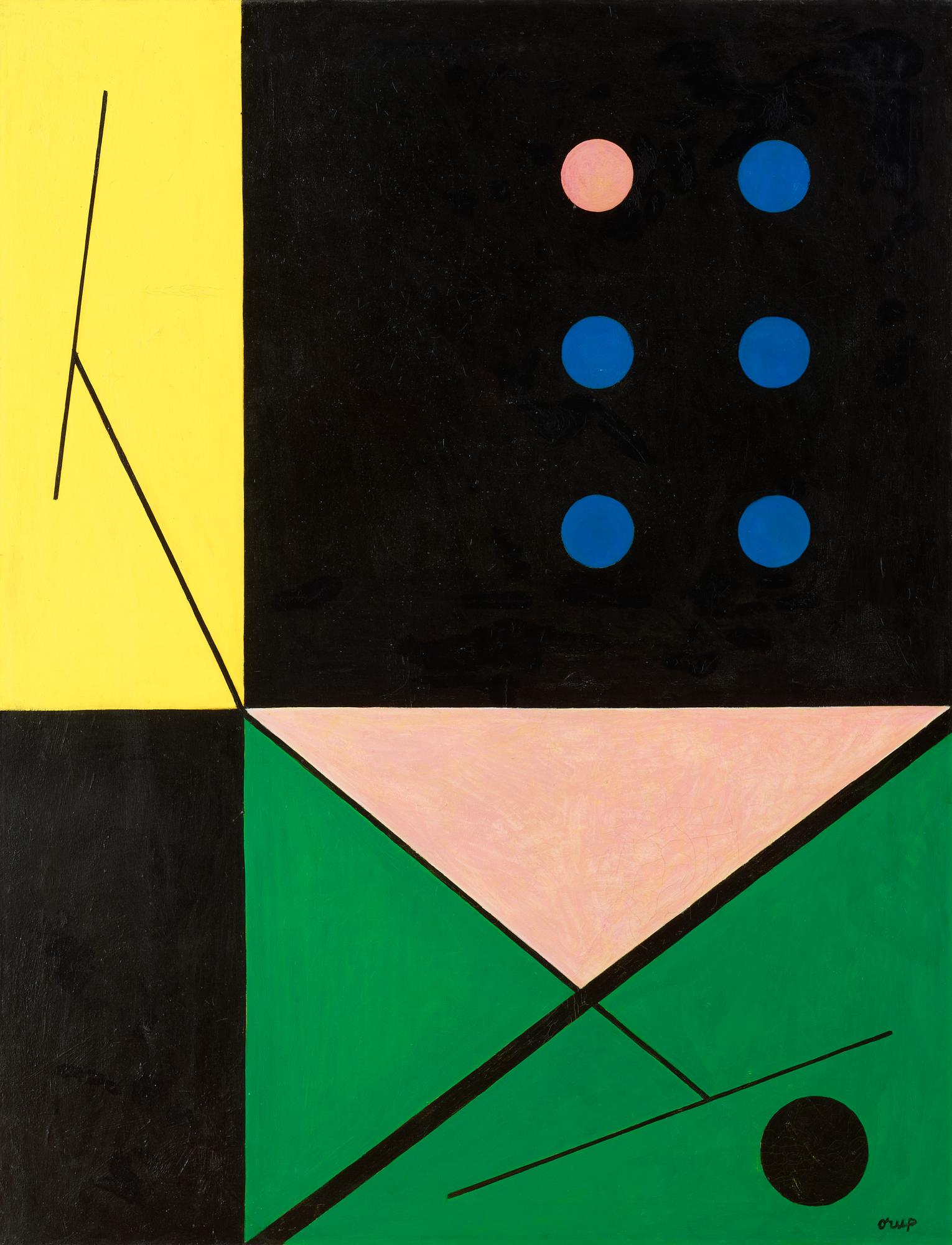 Bengt Orup, "Cirkelkomplex" (Circle complex).