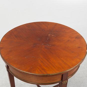 A late Gustavian style table, circa 1900.