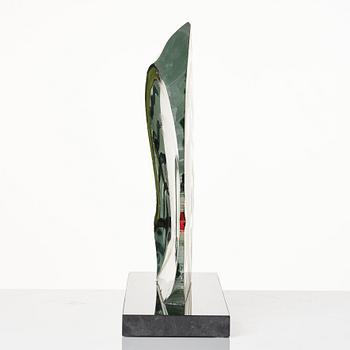 Ulrica Hydman-Vallien, a unique painted glass sculpture 'Marilyn'.