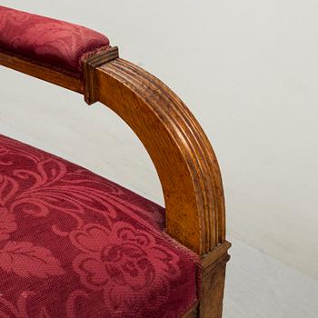 A pair of end of the 19th century chairs.