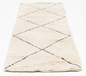 A runner, Morocco, c. 245 x 86 cm.