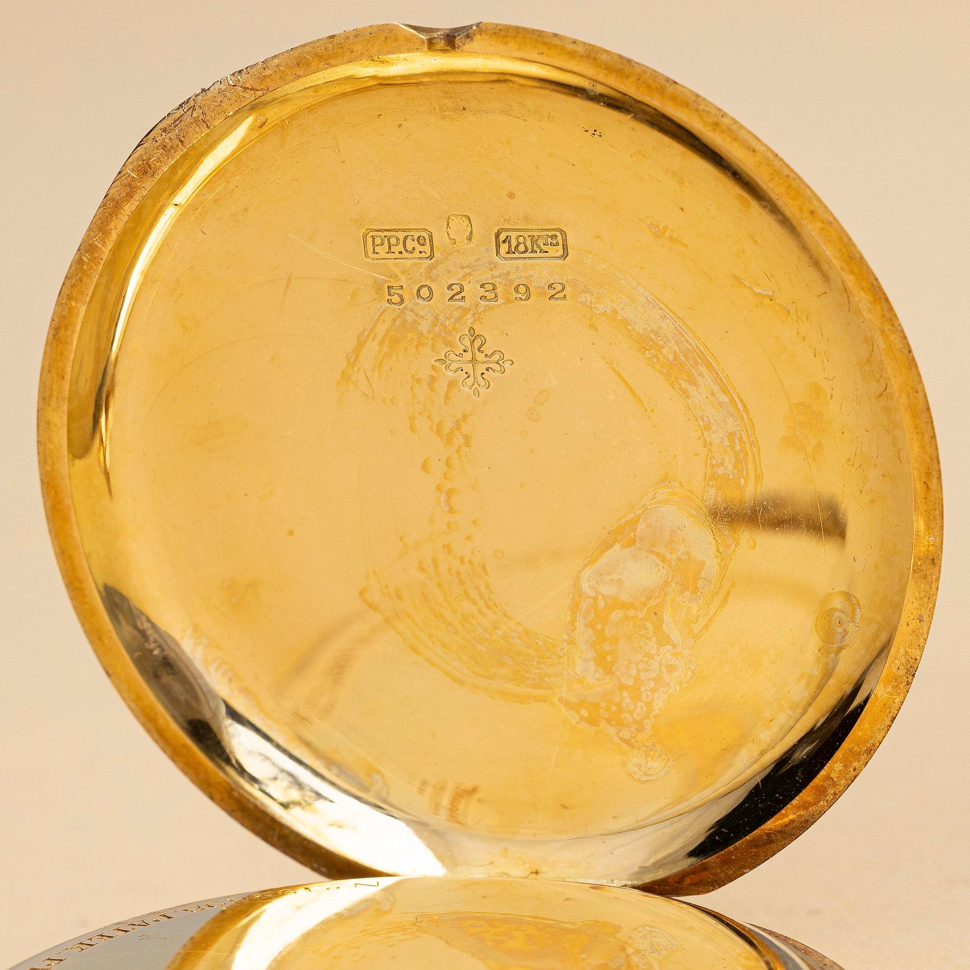 Patek Philippe & Cie, savonett, ca 1915.