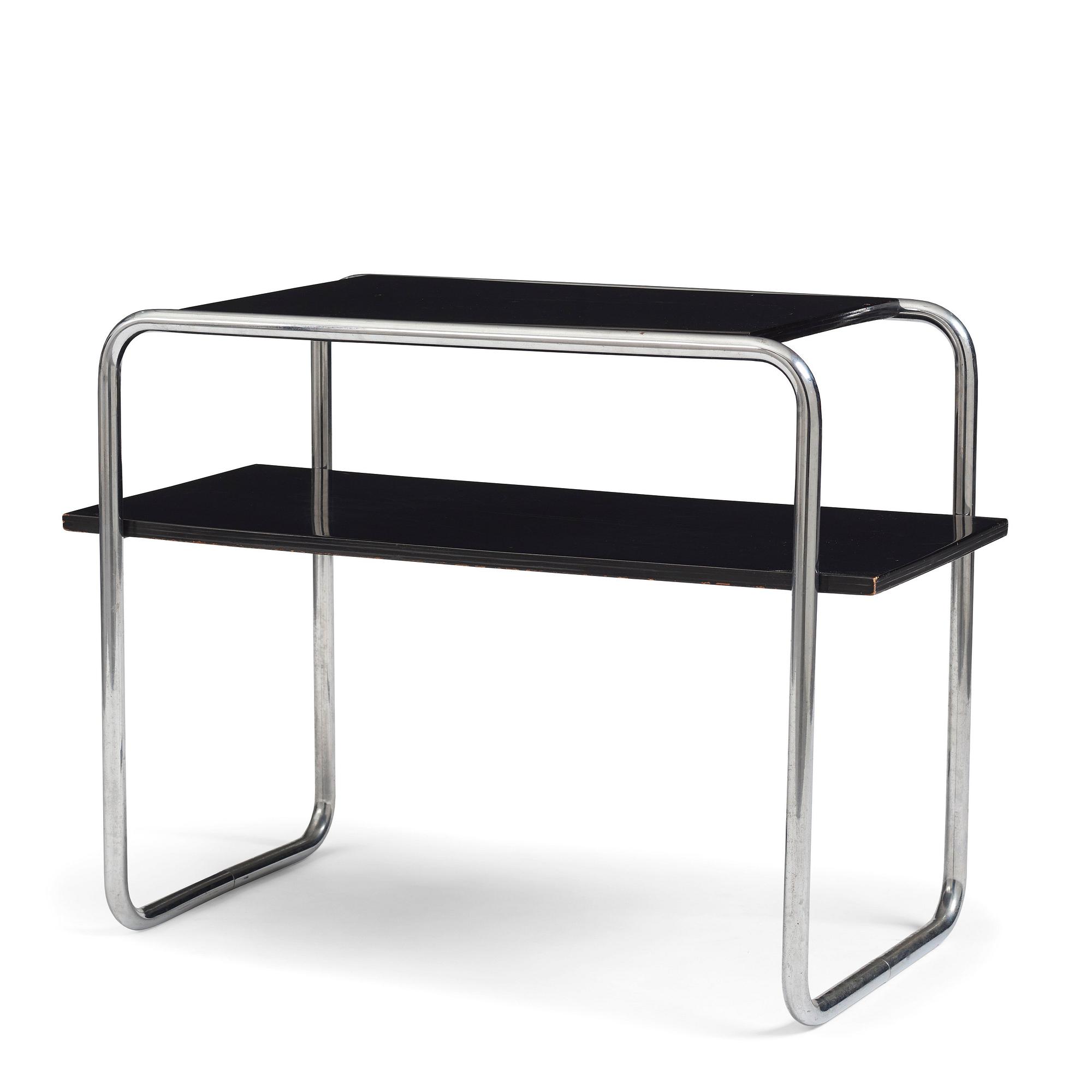 Marcel Breuer, a table, model "B12", Thonet, ca 1930.