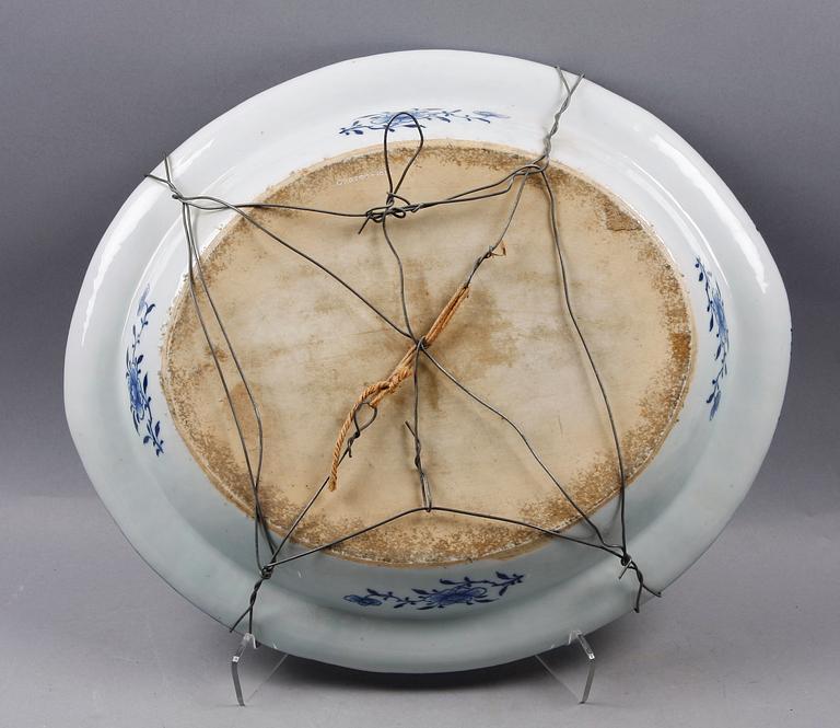 TERRINFAT, porslin, Kina. 1700/1800-tal.