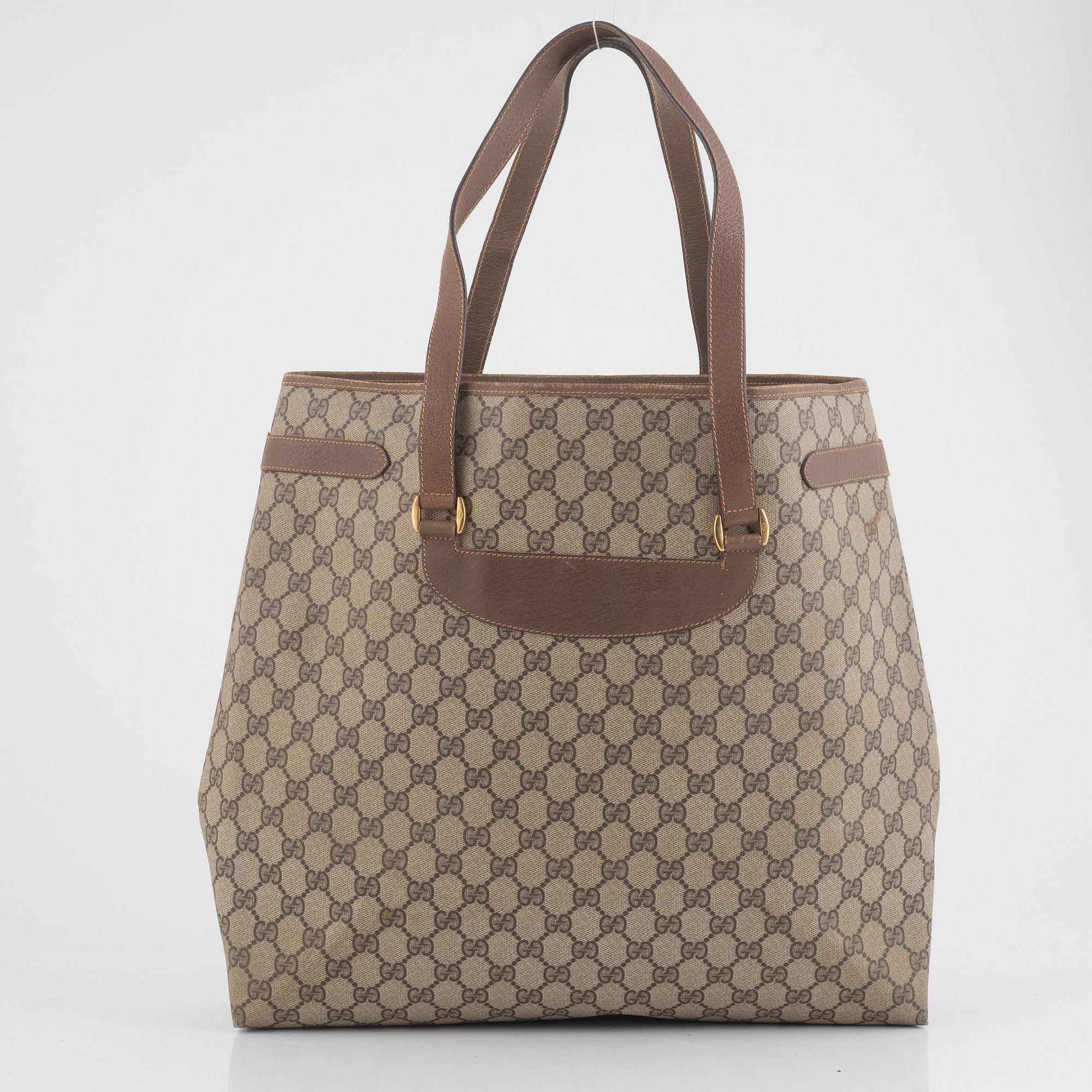 Gucci, A vintage tote bag.