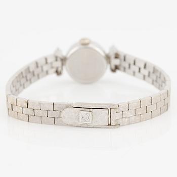 Certina, wristwatch, 18K white gold, 15 mm.