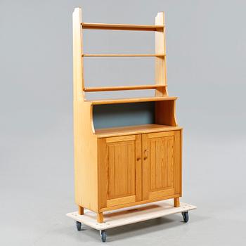 A bookcase / cabinet, model Visingsö, designed by Carl Malmsten, made in the second half of the 20th century.