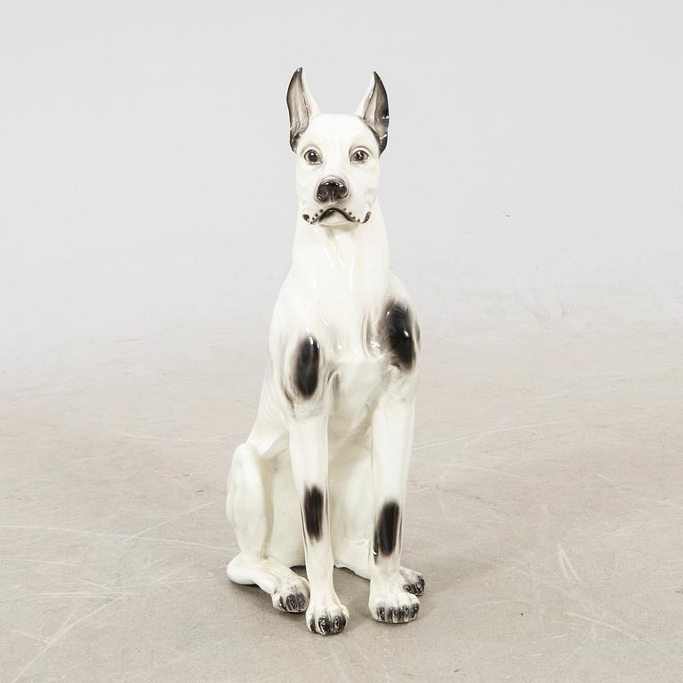 Floor figurine late 20th century earthenware.