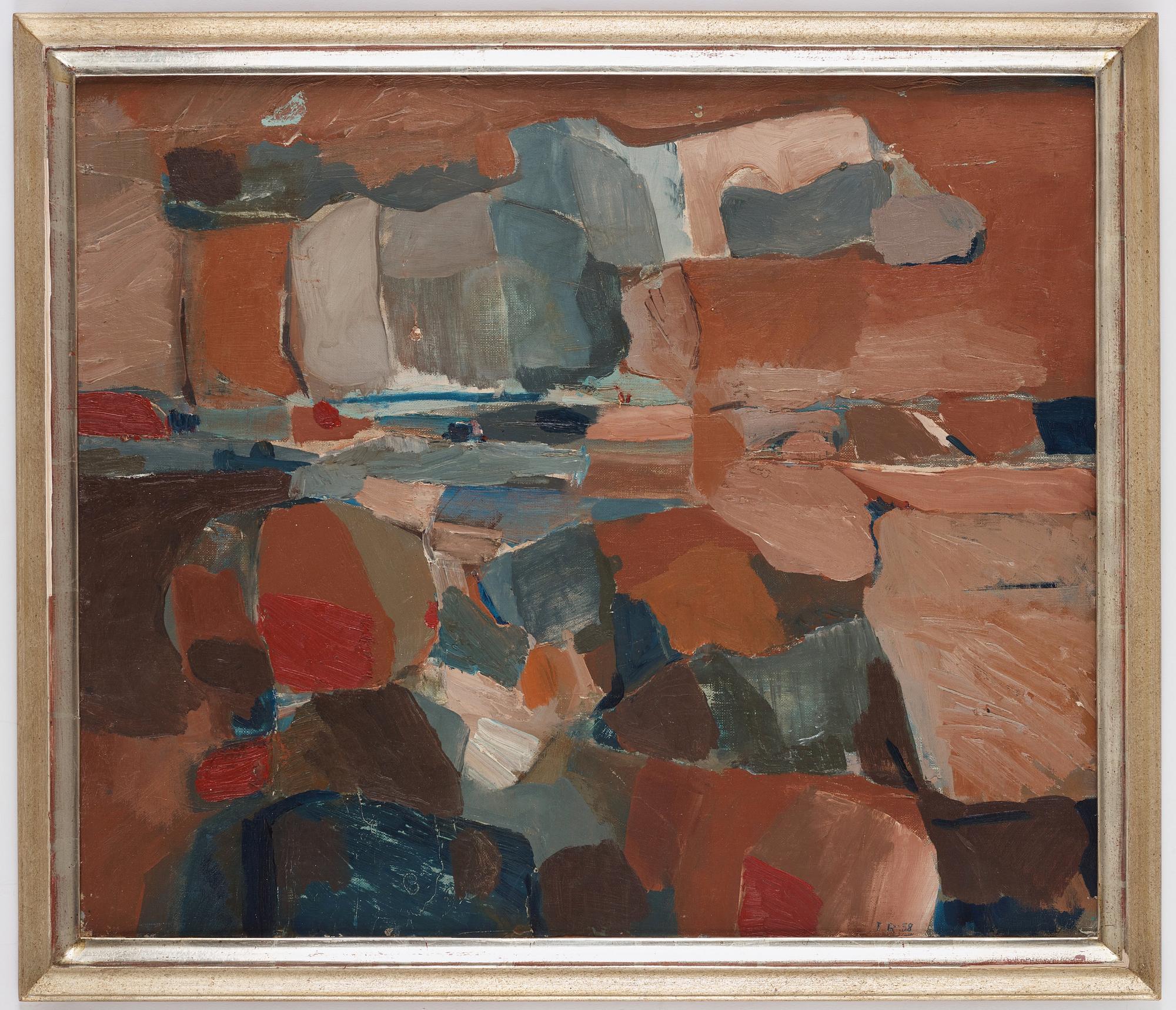 Torsten Renqvist, "Moln över blockmark".