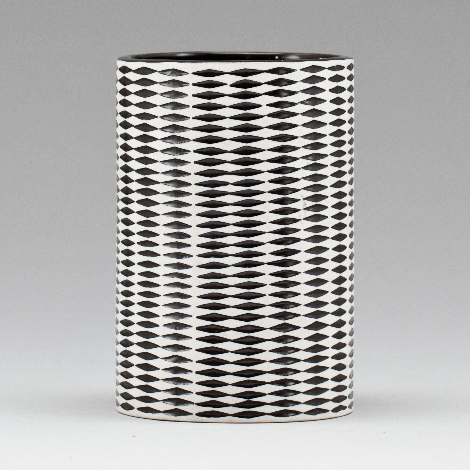 VAS, keramik, "Domino", Stig Lindberg Gustavsberg.