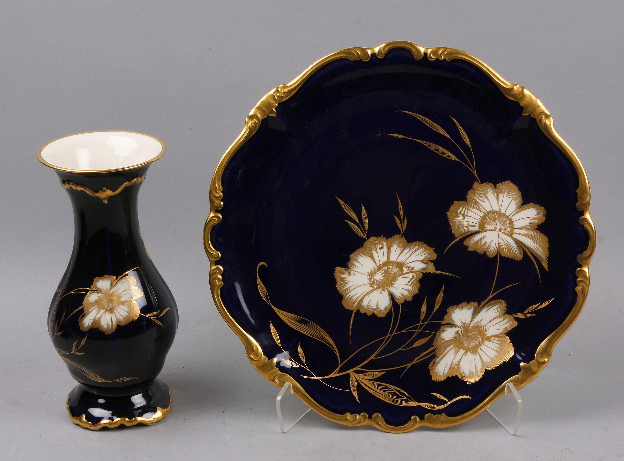 VAS samt FAT, porslin, "Pompadour", Rosenthal.
