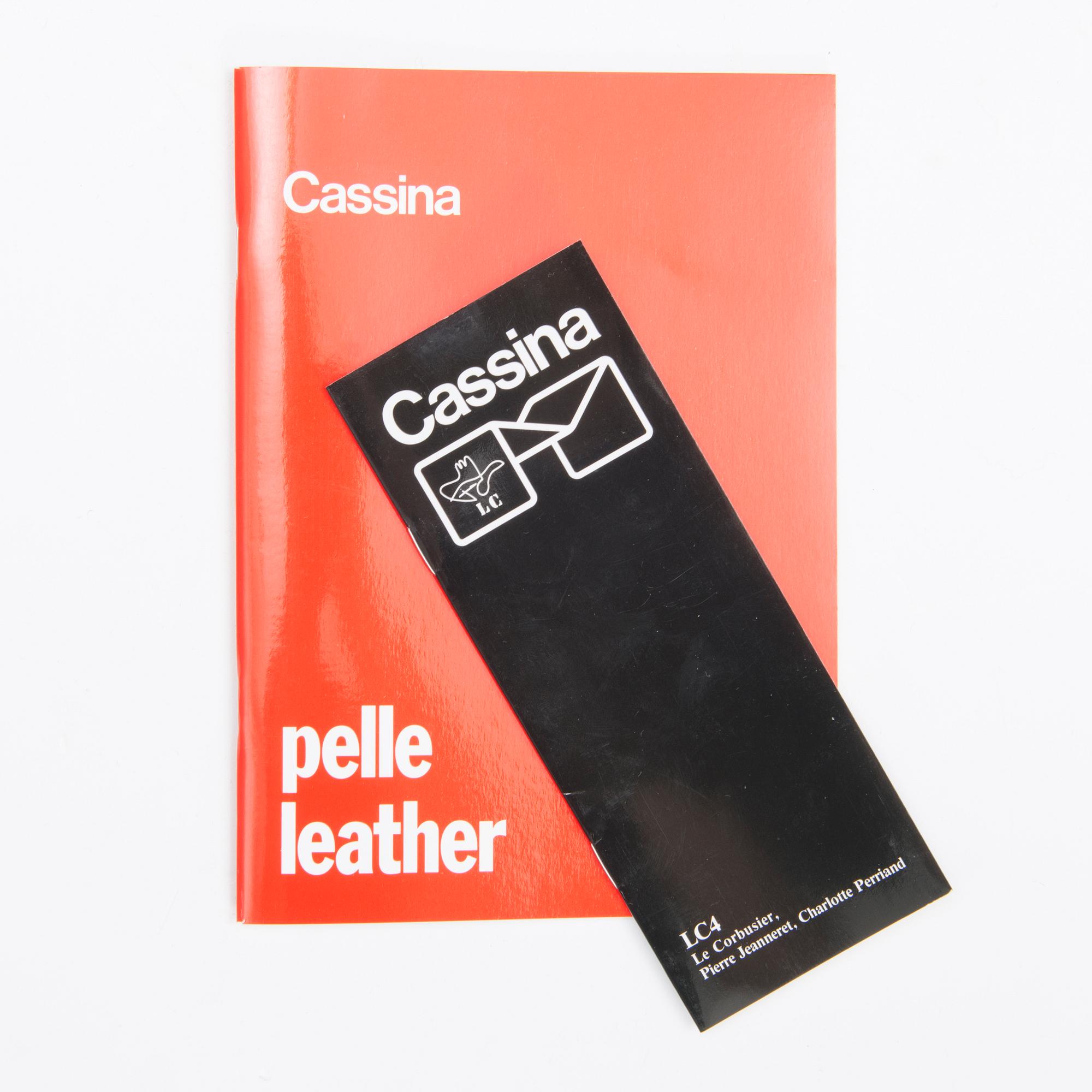 Le Corbusier, LC4 Chaise Longue, Cassina, Italy, numbered 71801, design Pierre Jeanneret and Charlotte Perriand.