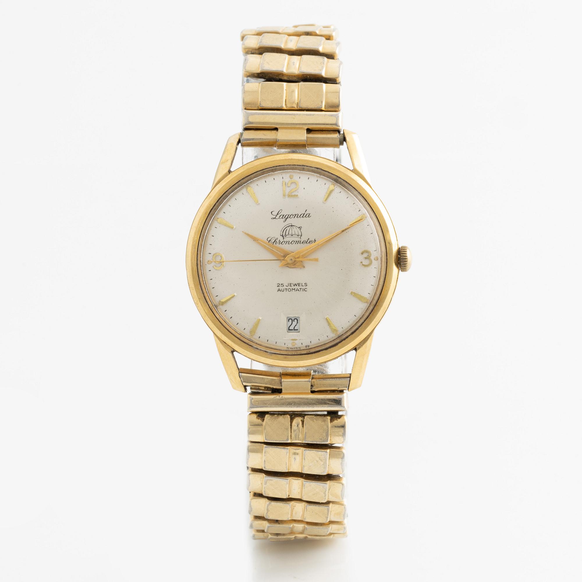 Lagonda, armbandsur, 34 mm.