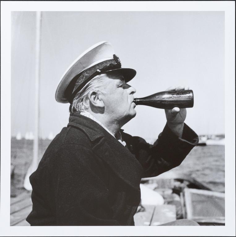 Per-Olow Anderson, "Evert Taube, Sandhamnsregattan juli 1942".