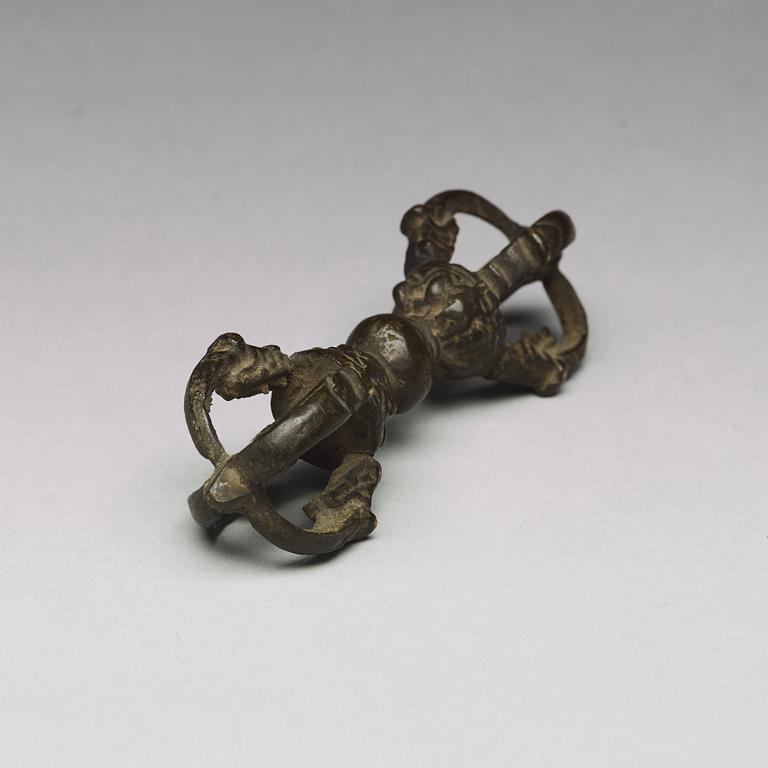 VAJRA, brons. Tibet, 1800-tal.