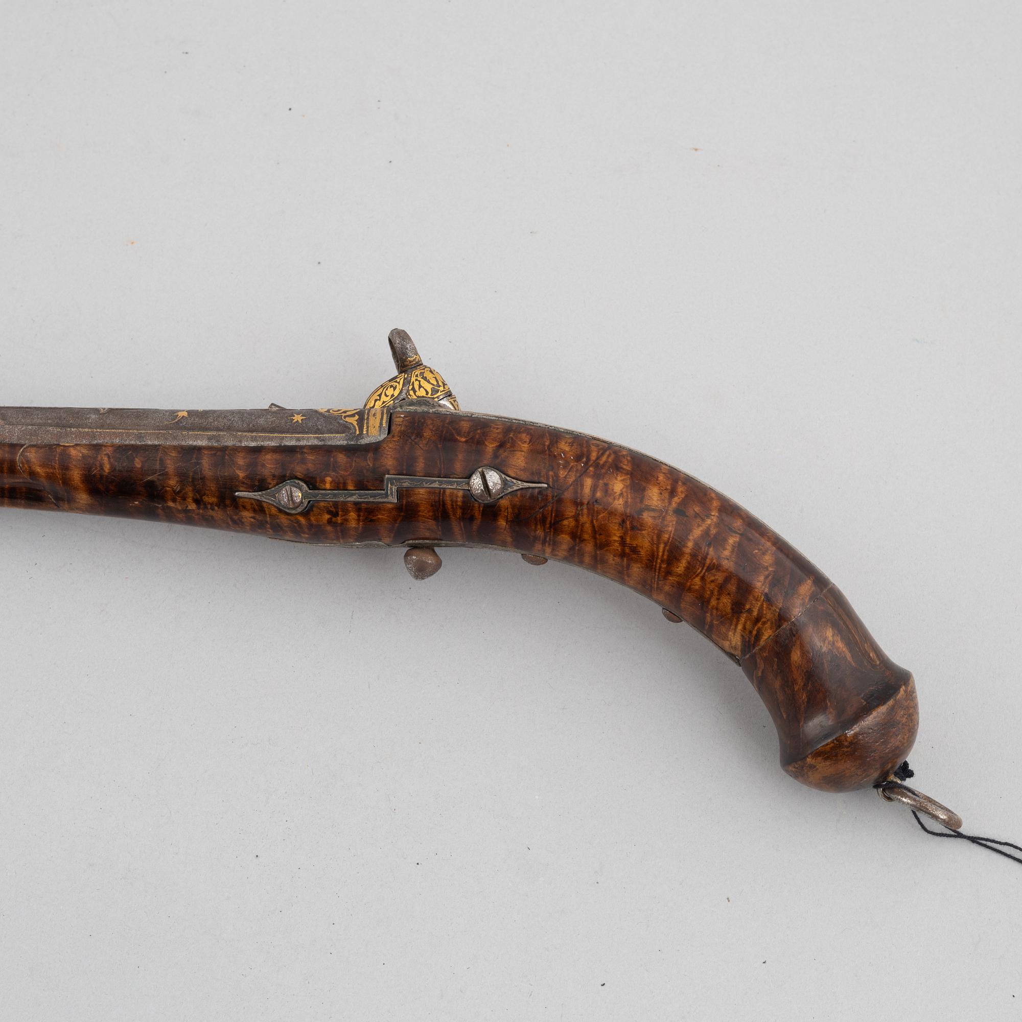 Snaphaunce pistol, Caucasus, circa 1800.