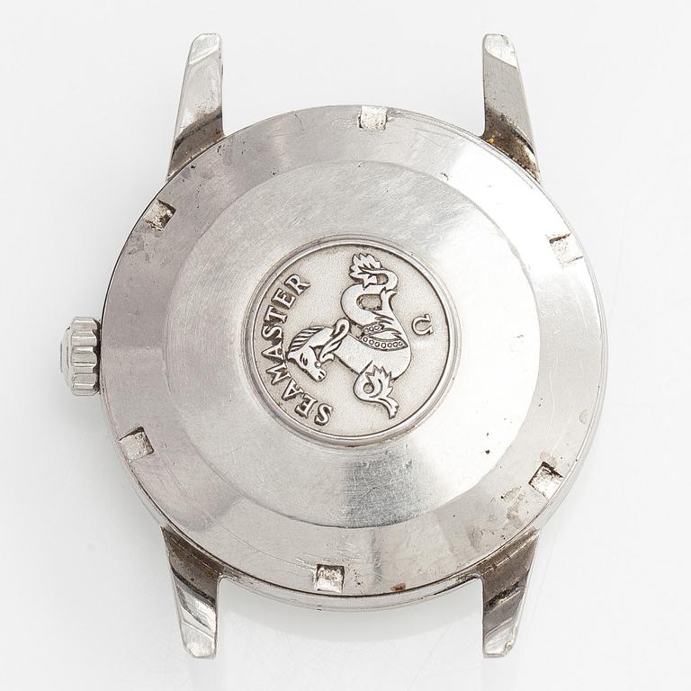 Omega, Seamaster, 35 mm, steel, manual, acrylic glass.