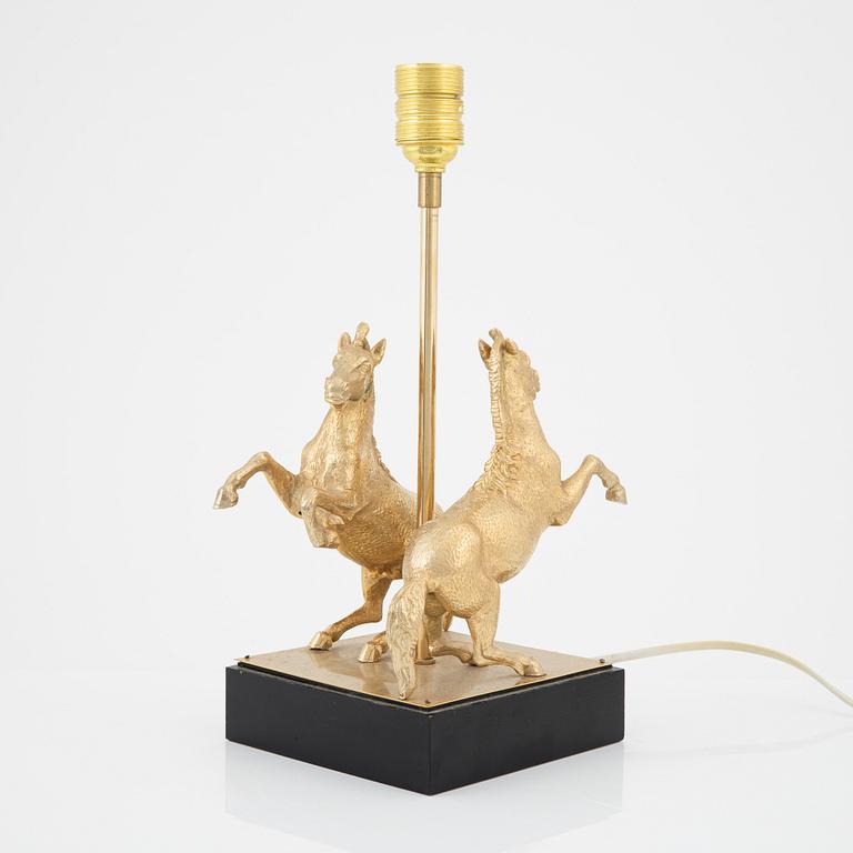 A 1970's table lamp.