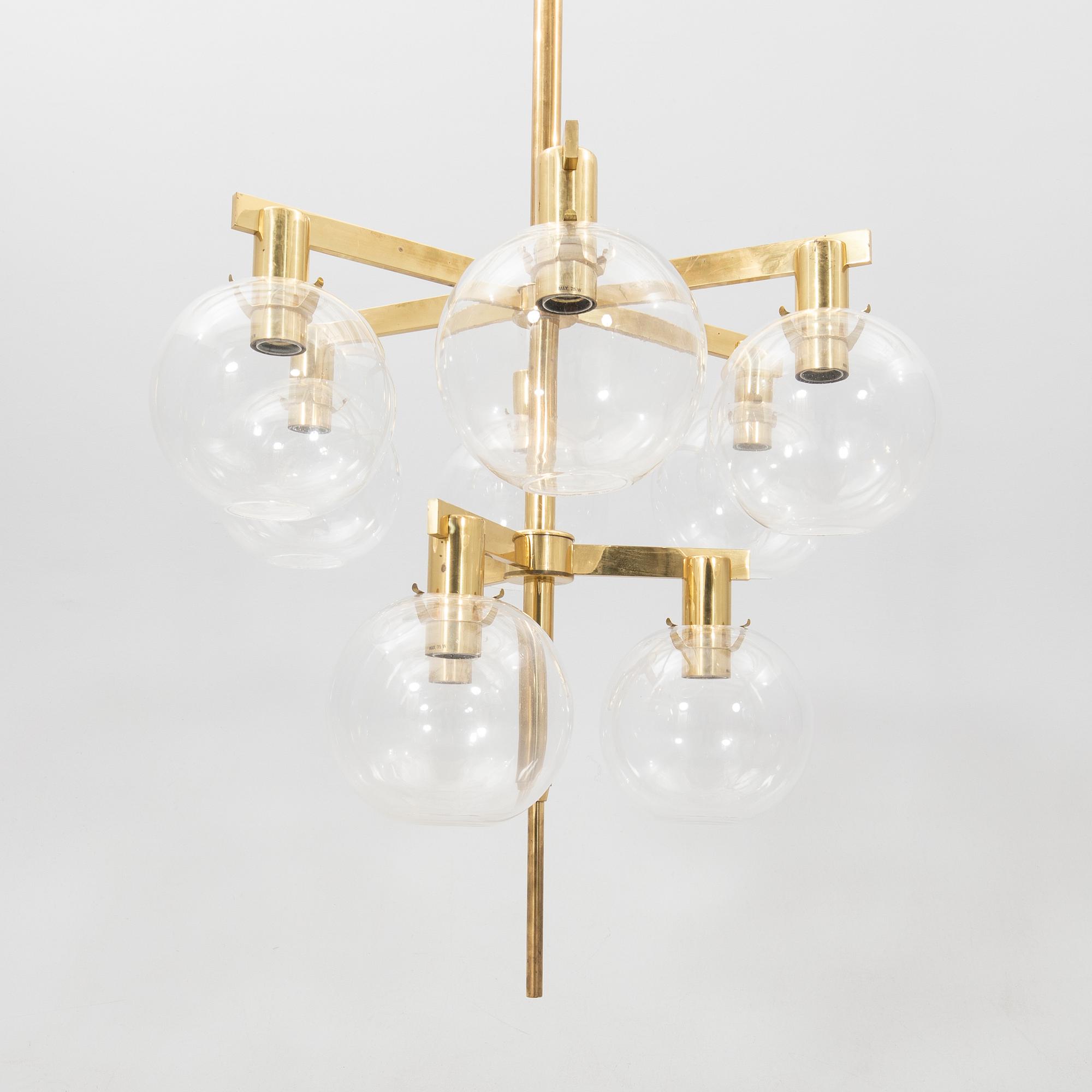 Hans-Agne Jakobsson, Ceiling lamp model T 348/9, second half of the 20th century.