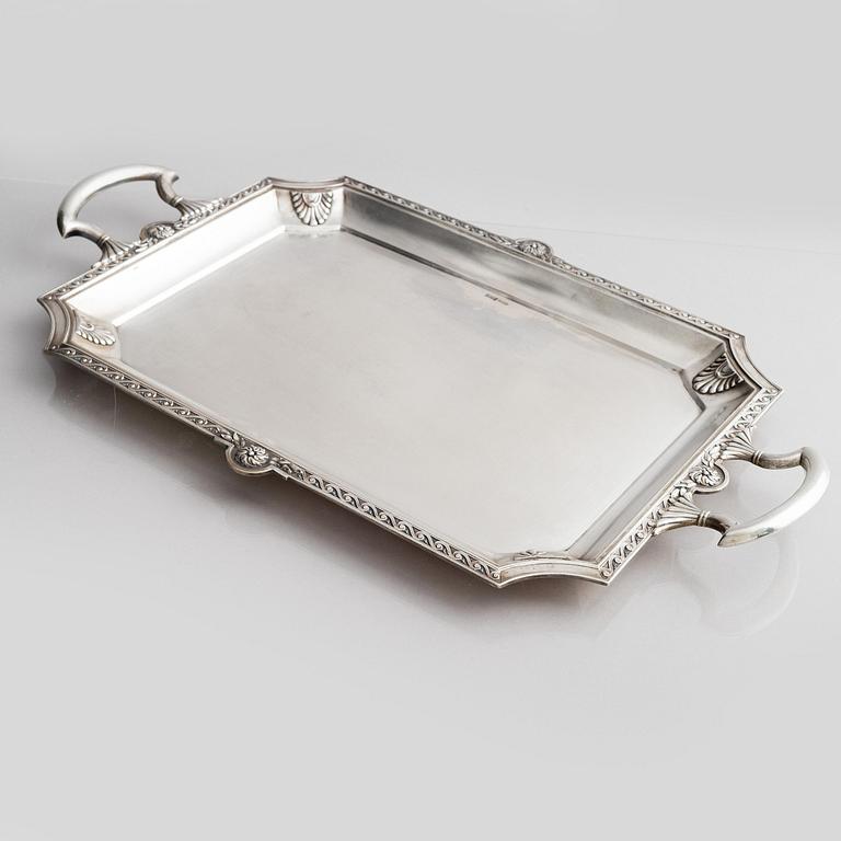Alexander Nikolajewitsch Sokolow, bricka, silver, S:t Petersburg, Ryssland 1872.