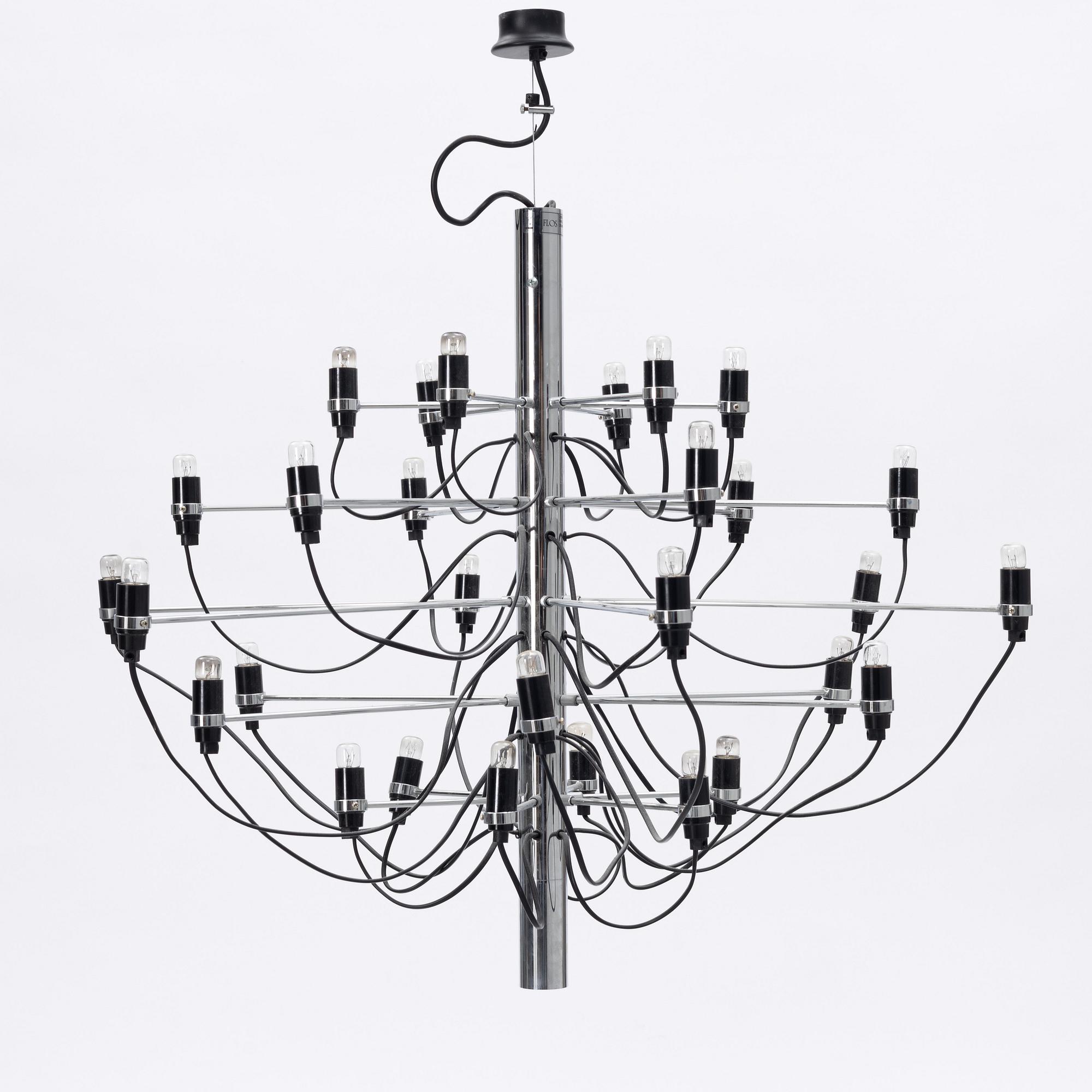 Gino Sarfatti, ceiling lamp, "2097/30", Flos, Italy.