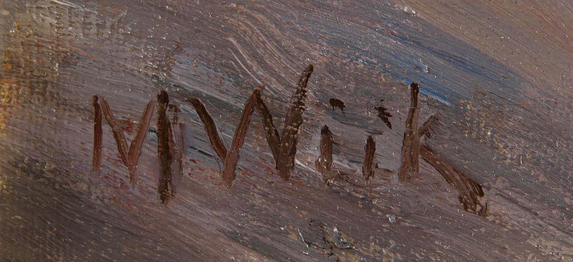 Maria Wiik, "Myllymäellä".
