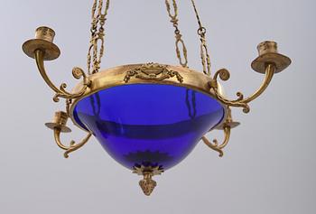 TAKAMPEL, empire, 1800-tal. Höjd ca 65 cm.