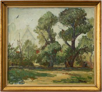 Eigil Schwab, 'Långlöt, Öland.'.