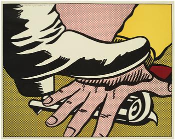 307. Roy Lichtenstein, "Foot and hand".