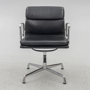 Charles & Ray Eames, an 'EA208 Soft Pad Chair' swivel chair, Vitra, 2010's.