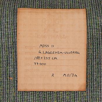 Gunilla Lagerhem Ullberg, matta Moss II, Kasthall, 180 x 270 cm.