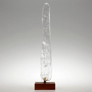 SKULPTUR, glas, Bengt Edenfalk, Skruf glasbruk.