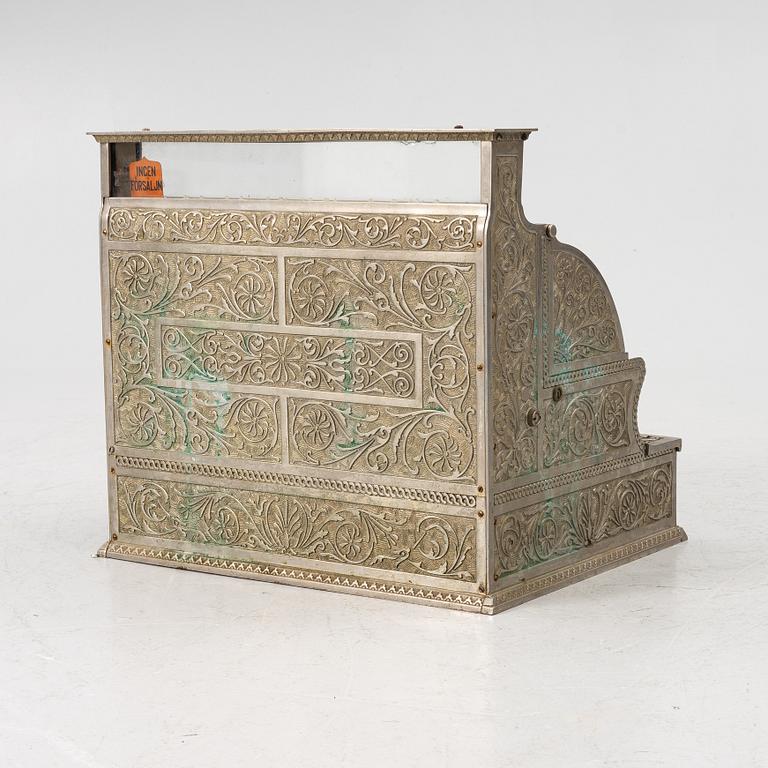 Kassaapparat, modellnummer 37, National Cash Register Co, USA, omkring år 1900.