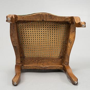 Stolar, fyra stycken, Frankrike, 1700-talets mitt, Louis XV.
