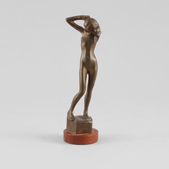 TORE STRINDBERG, skulptur, brons, signerad.