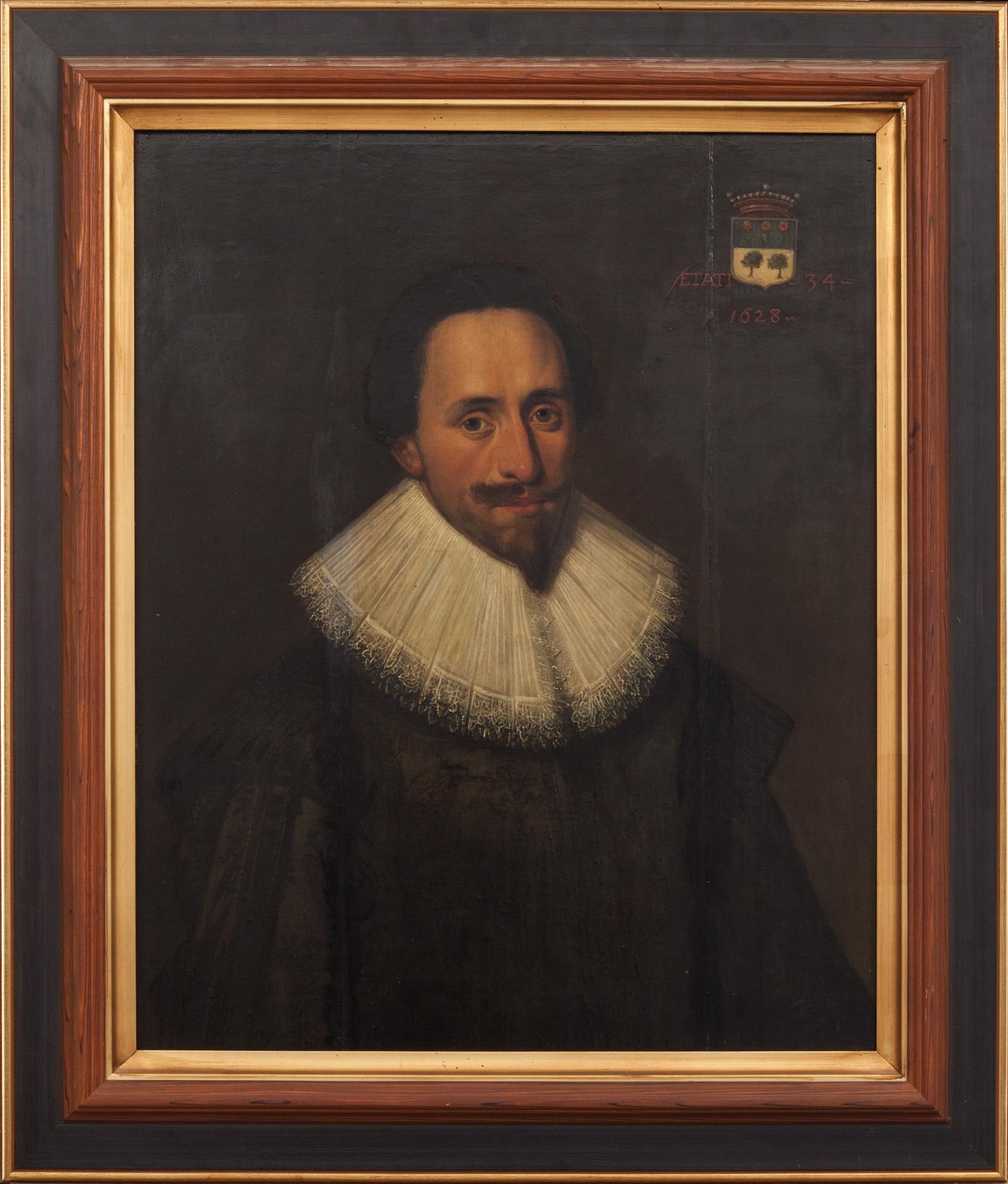 OKÄND KONSTNÄR, olja på pannå, 1800-tal.