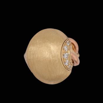 31. A Chimento, Passione ring with brilliant cut diamonds, tot. app. 0,30 cts.