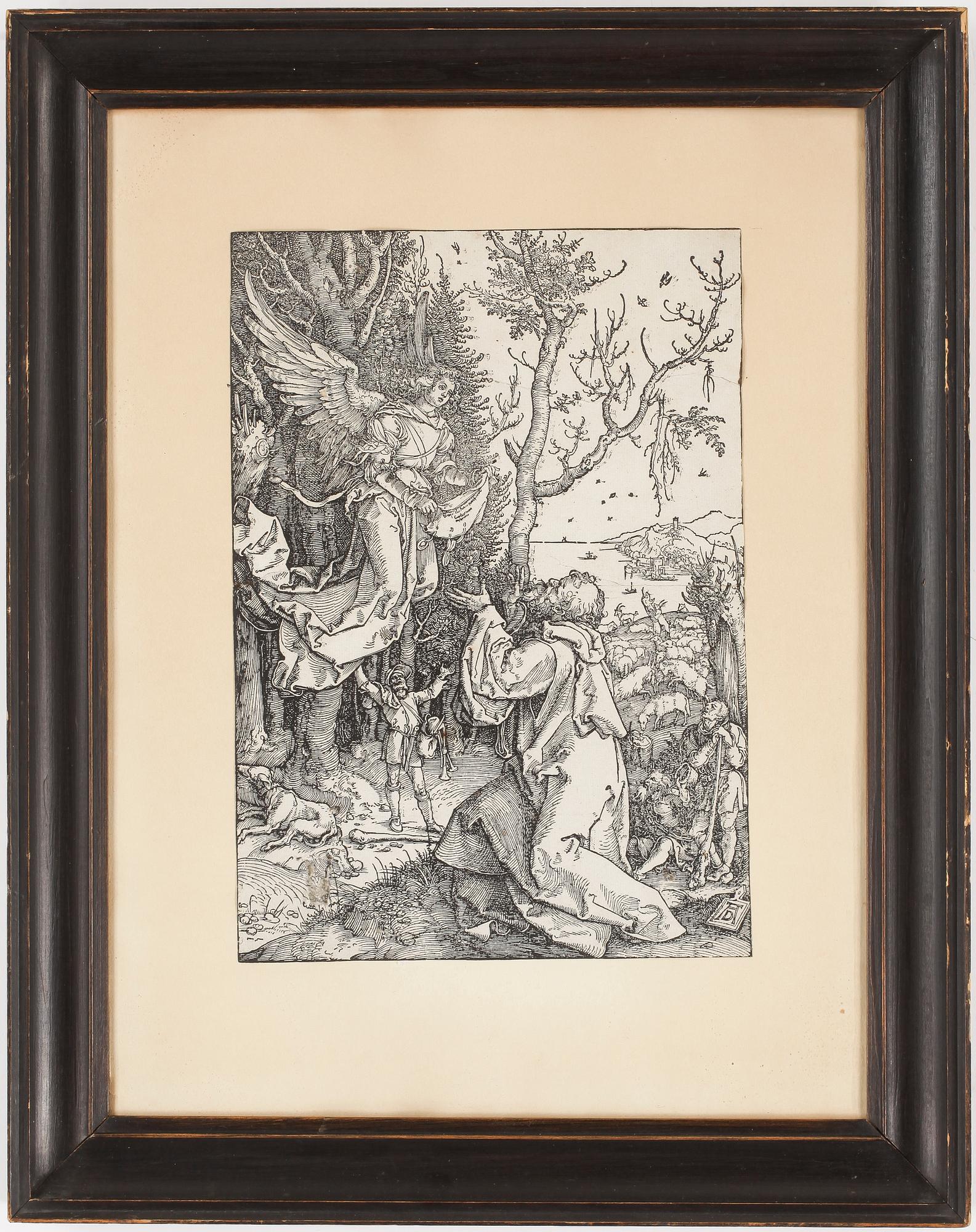 ALBRECHT DÜRER, Träsnitt, 1504 (avdrag från 1500-talets mitt).
