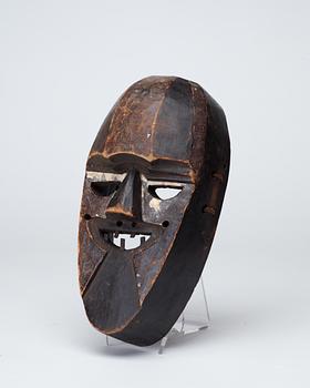 Two african 20th cent wood masks.