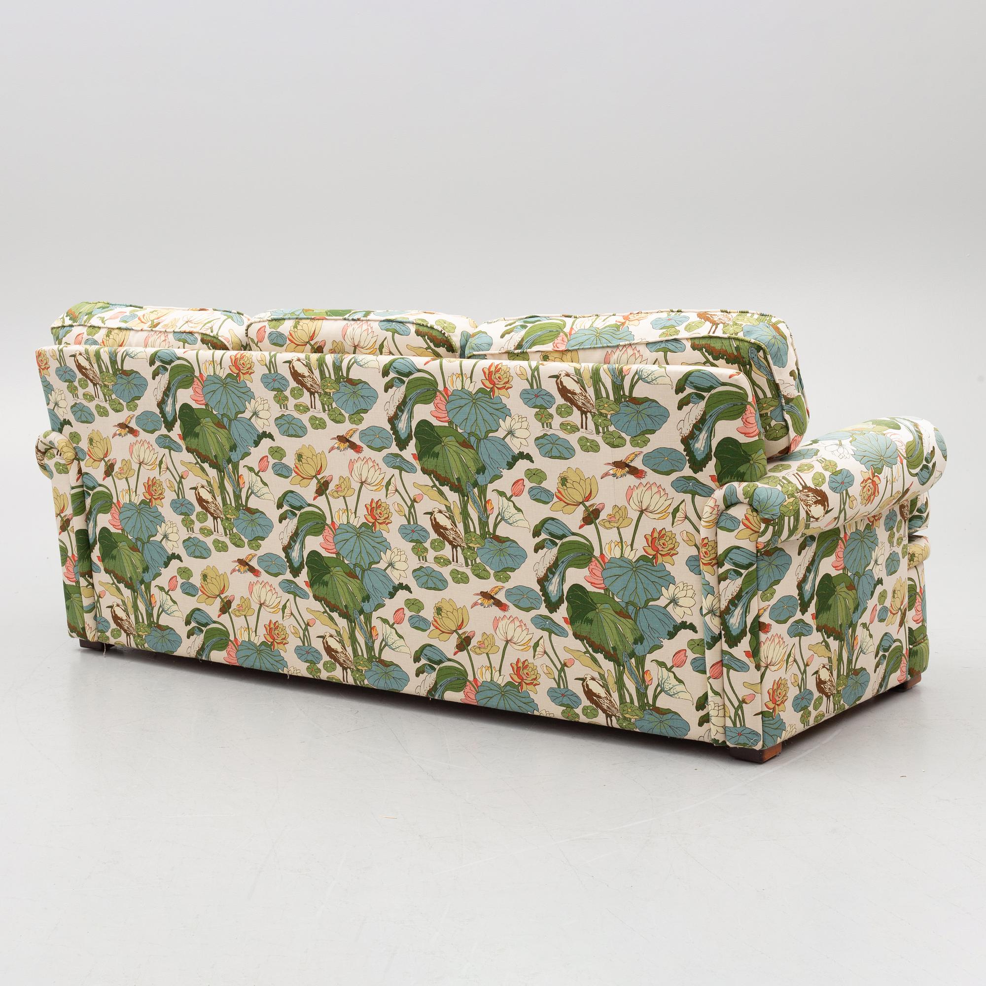 Soffa, troligtvis Norell Möbler, sent 1900-tal.