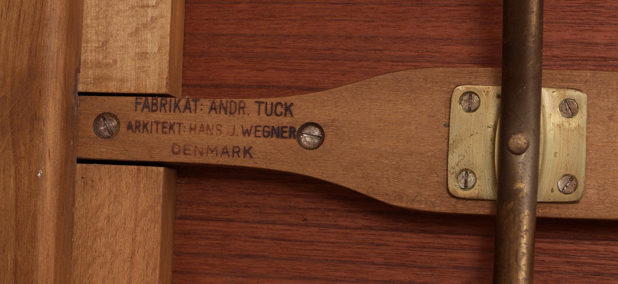 HANS J WEGNER, matbord, Andreas Tuck, Danmark 1950-60-tal.