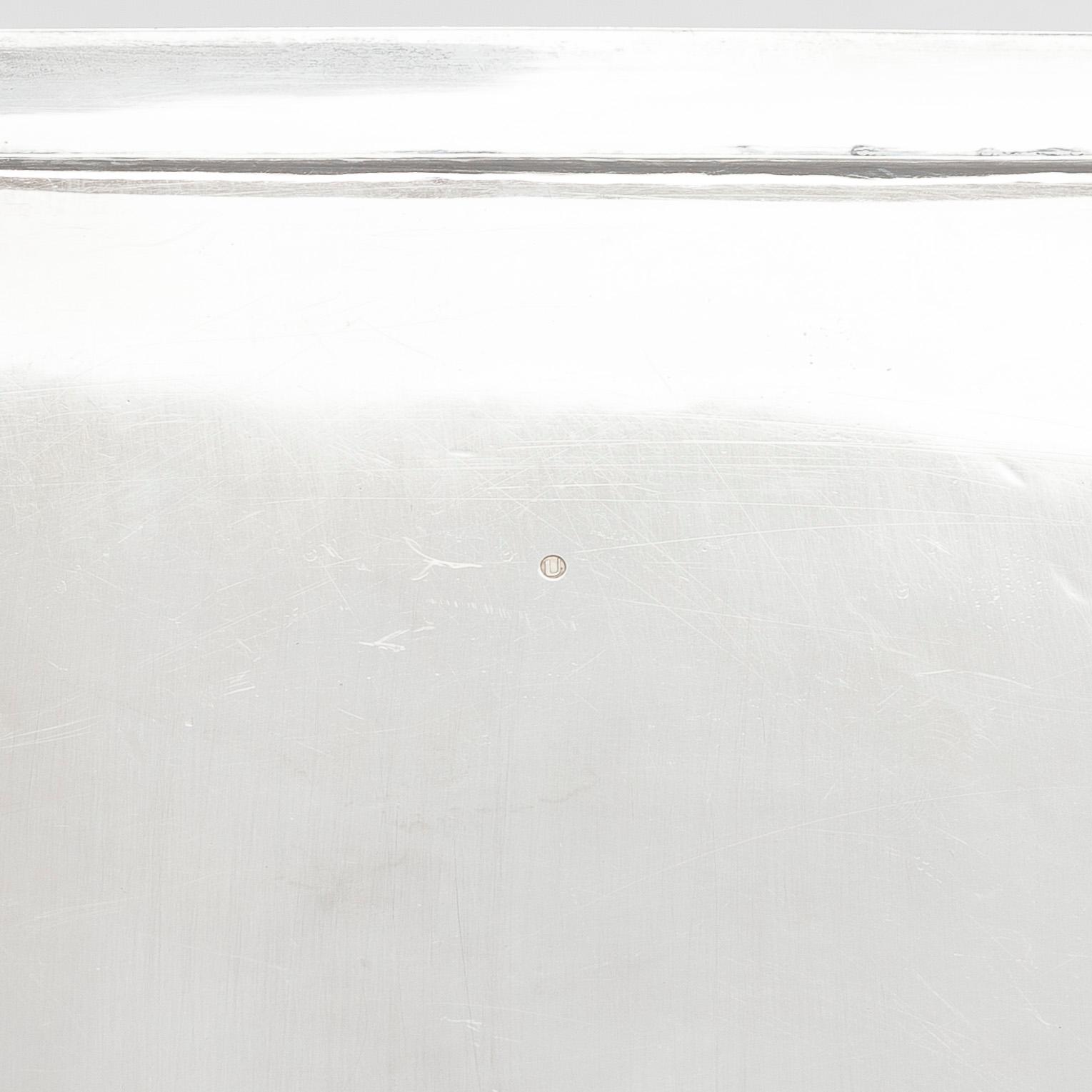 Salver, sterling silver, Amsterdam, Holland 1955.