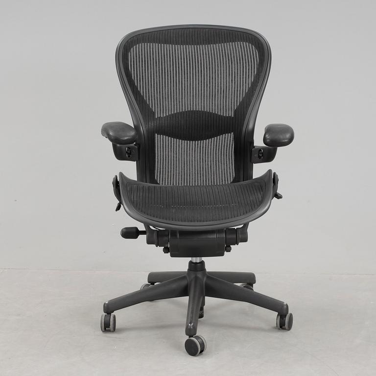 SKRIVBORDSSTOL, "Aeron", Don Chadwick och Bill Stumpf, Herman Miller, 1990/2000-tal.